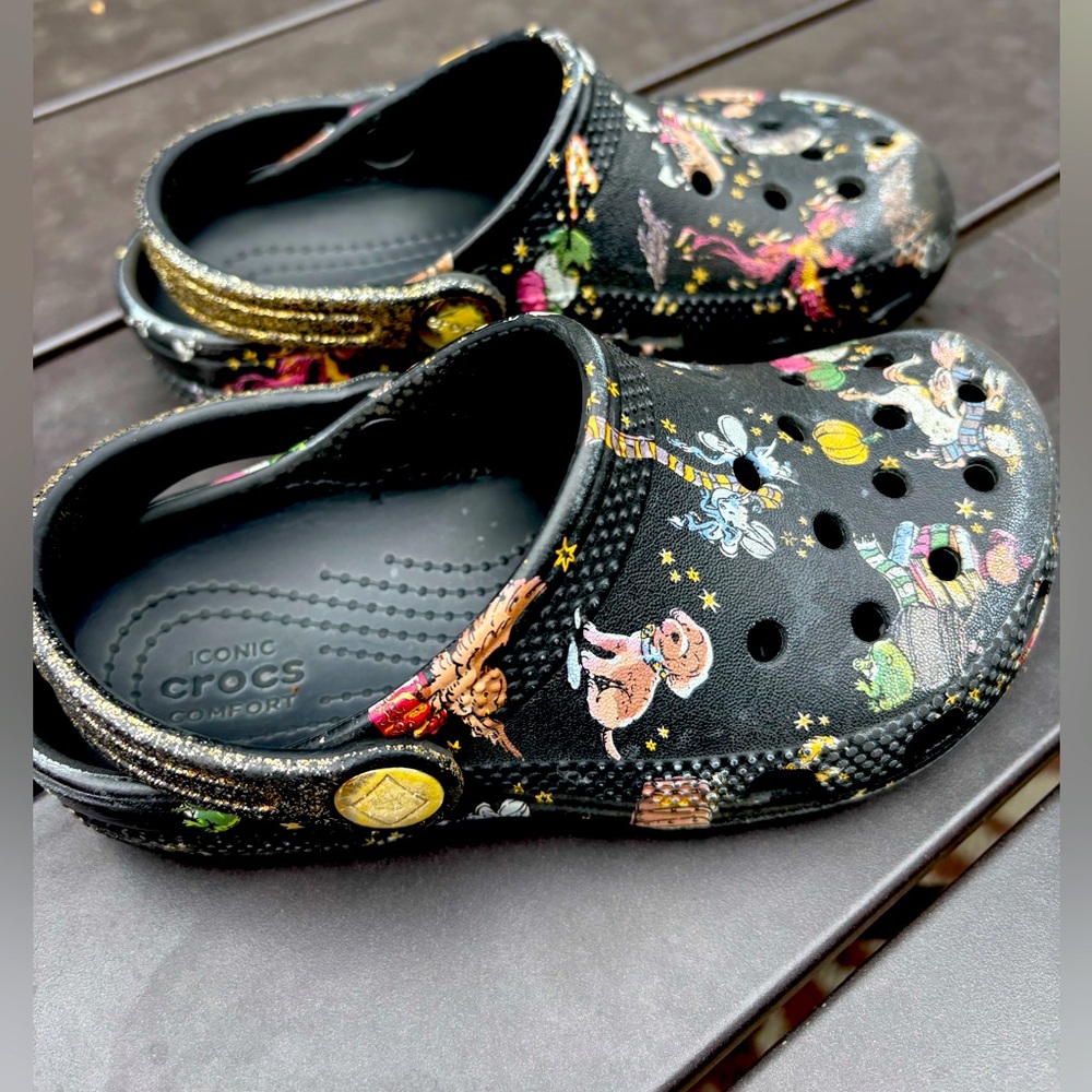 CROCS Unisex Kids Classic Vera Bradley x Harry Potter Clogs Childrens size c11